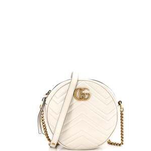 Gucci Gg Marmont Round Shoulder Bag #218812G89B